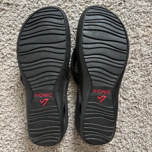 VIONIC - Tide II Toe Post Sandal - orthotic sandal - Size 10 - Picture 5 of 7